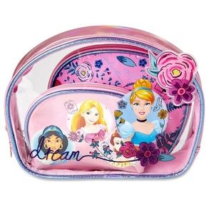 NWT Disney Princess Pouch Set, 3 Piece